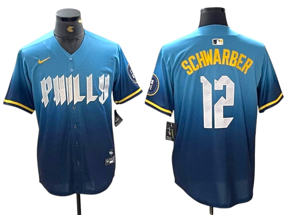 Nike Kyle Schwarber Philadelphia Phillies City Connect Jersey